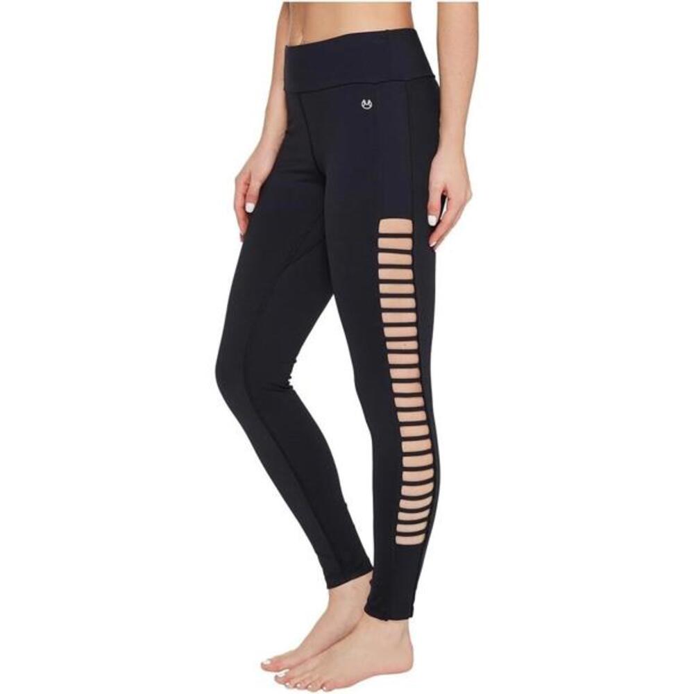 Maaji Camera Roll Caged Long Leggings Color Black Size Large